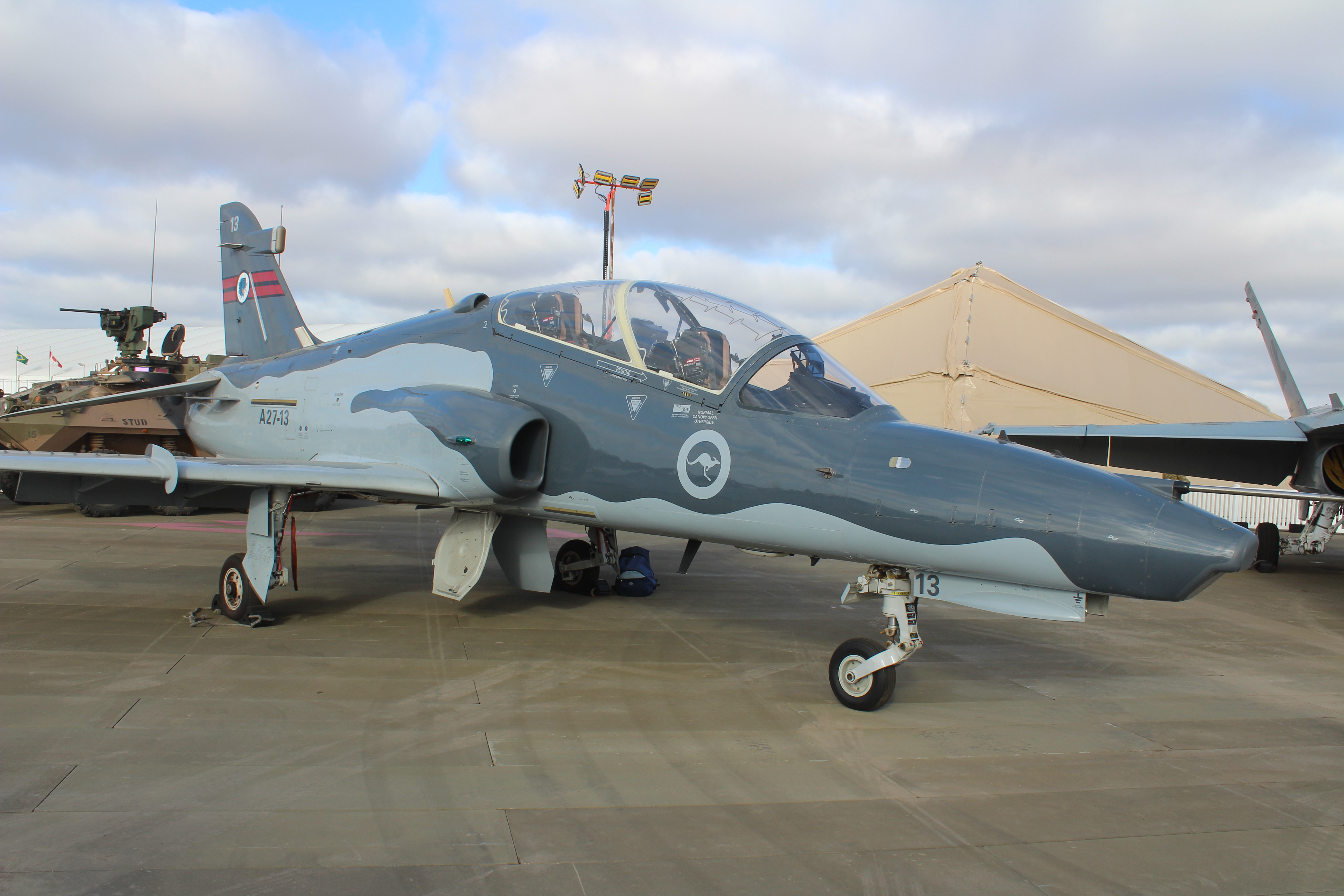 BAE Hawk Trainer Avalon Airshow March 2017