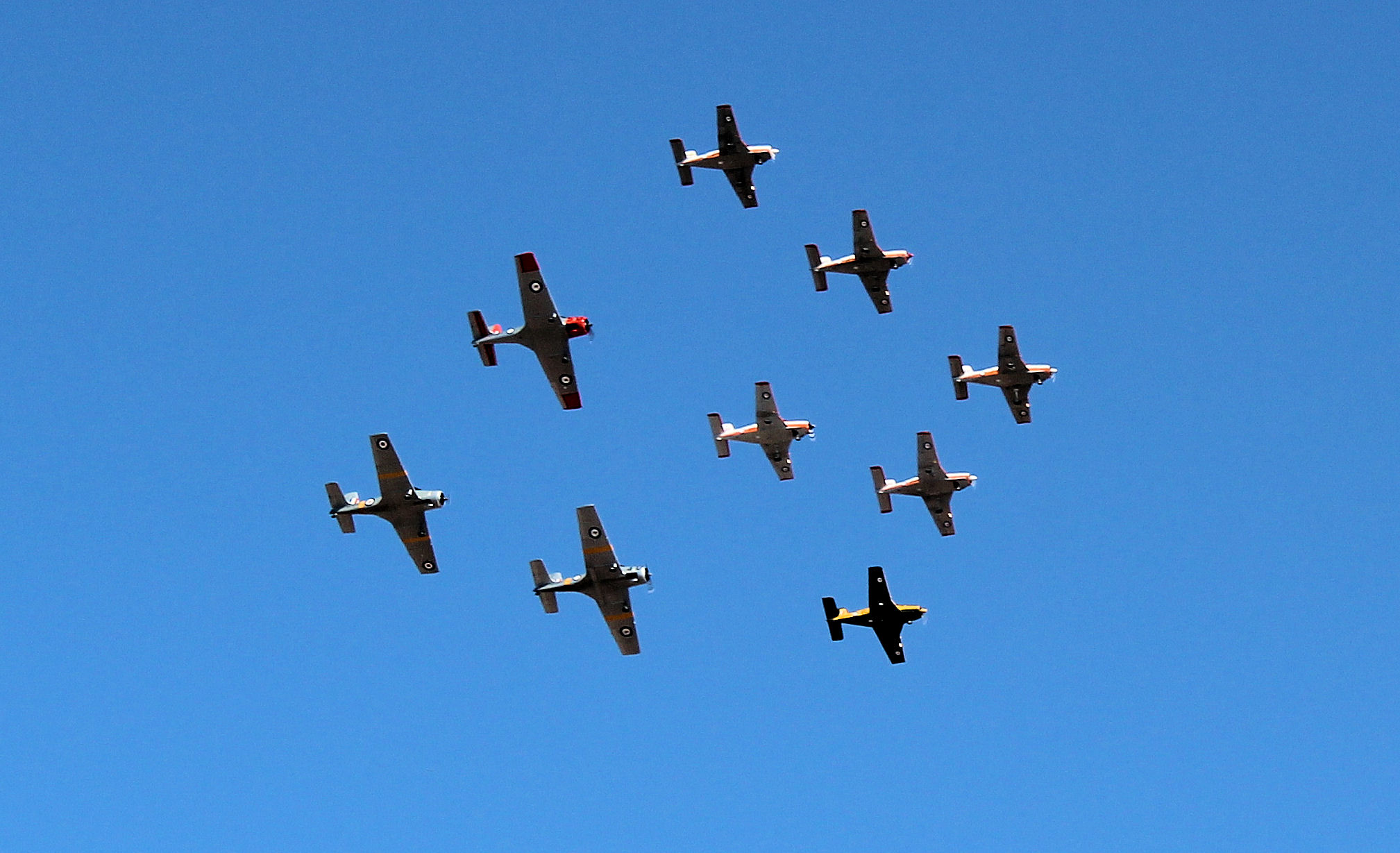 Training Aircraft Flyby Avalon Airshow March 2017