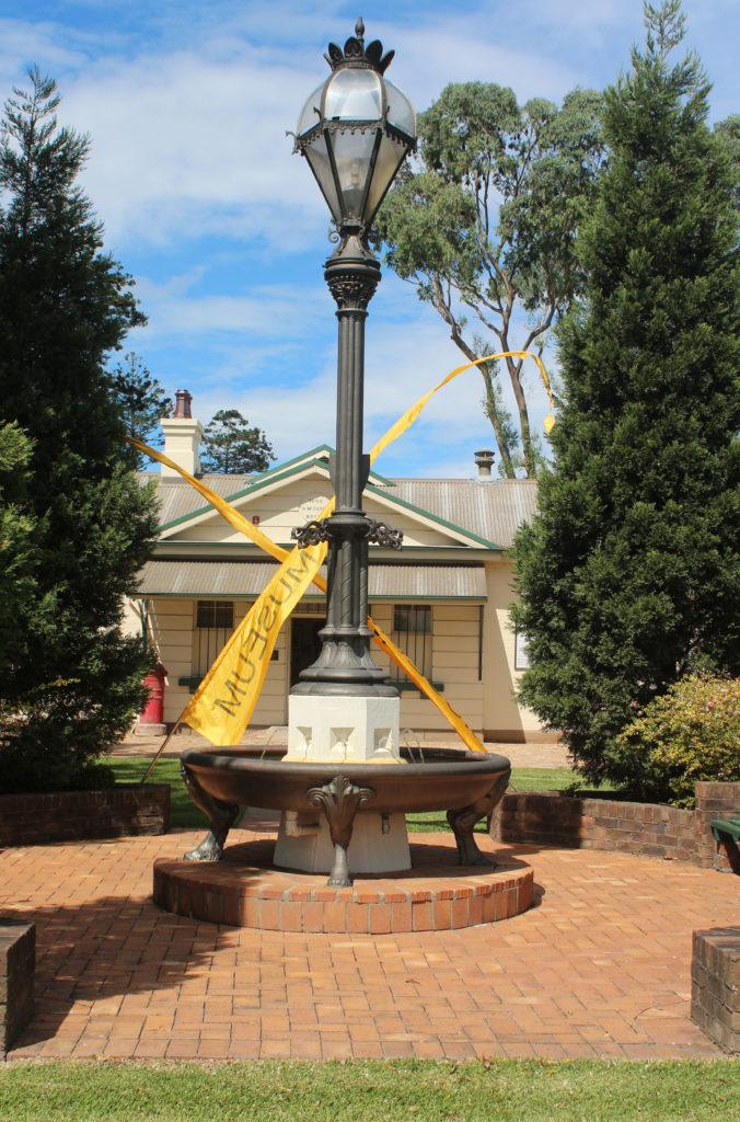 Monument Fountain To Mayor Munro Burdekin Park Singleton NSW Australia