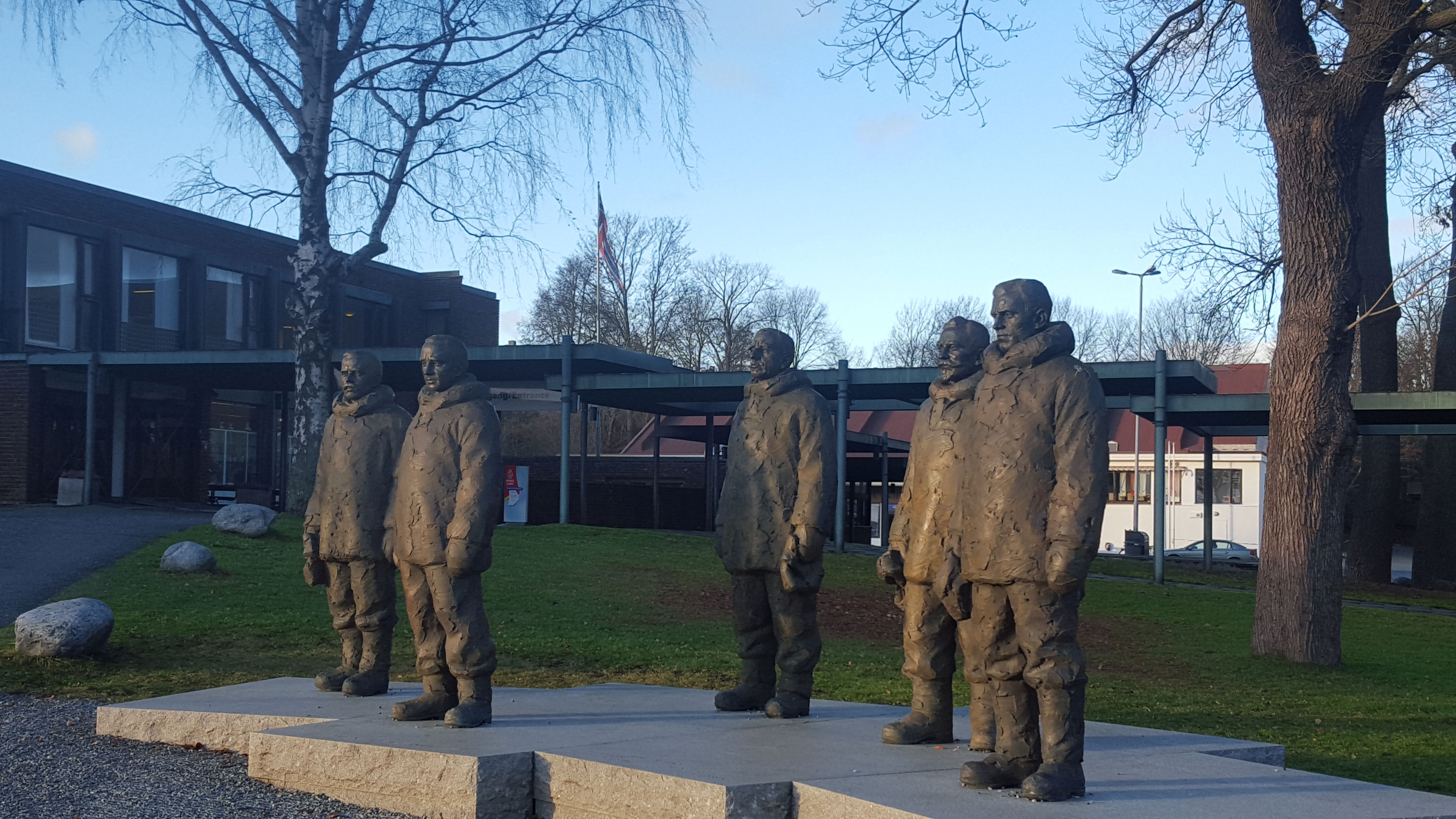 Polar Explorer Statues - Norsk Maritimt Museum Oslo