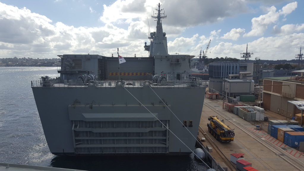 Royal Australian Navy Ships Warships HMAS Adelaide (III) L 01