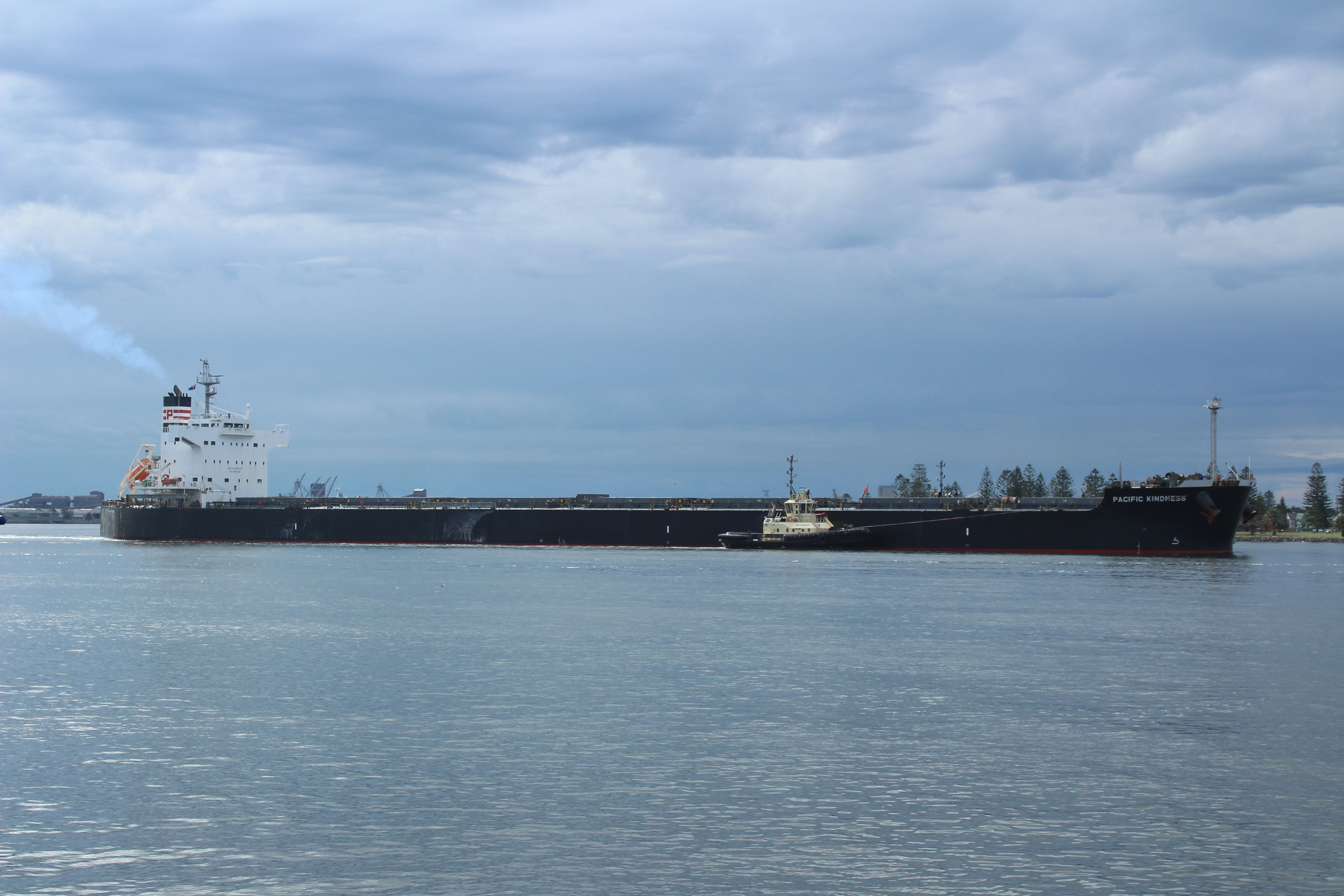 Coal Ship Newcastle Harbour