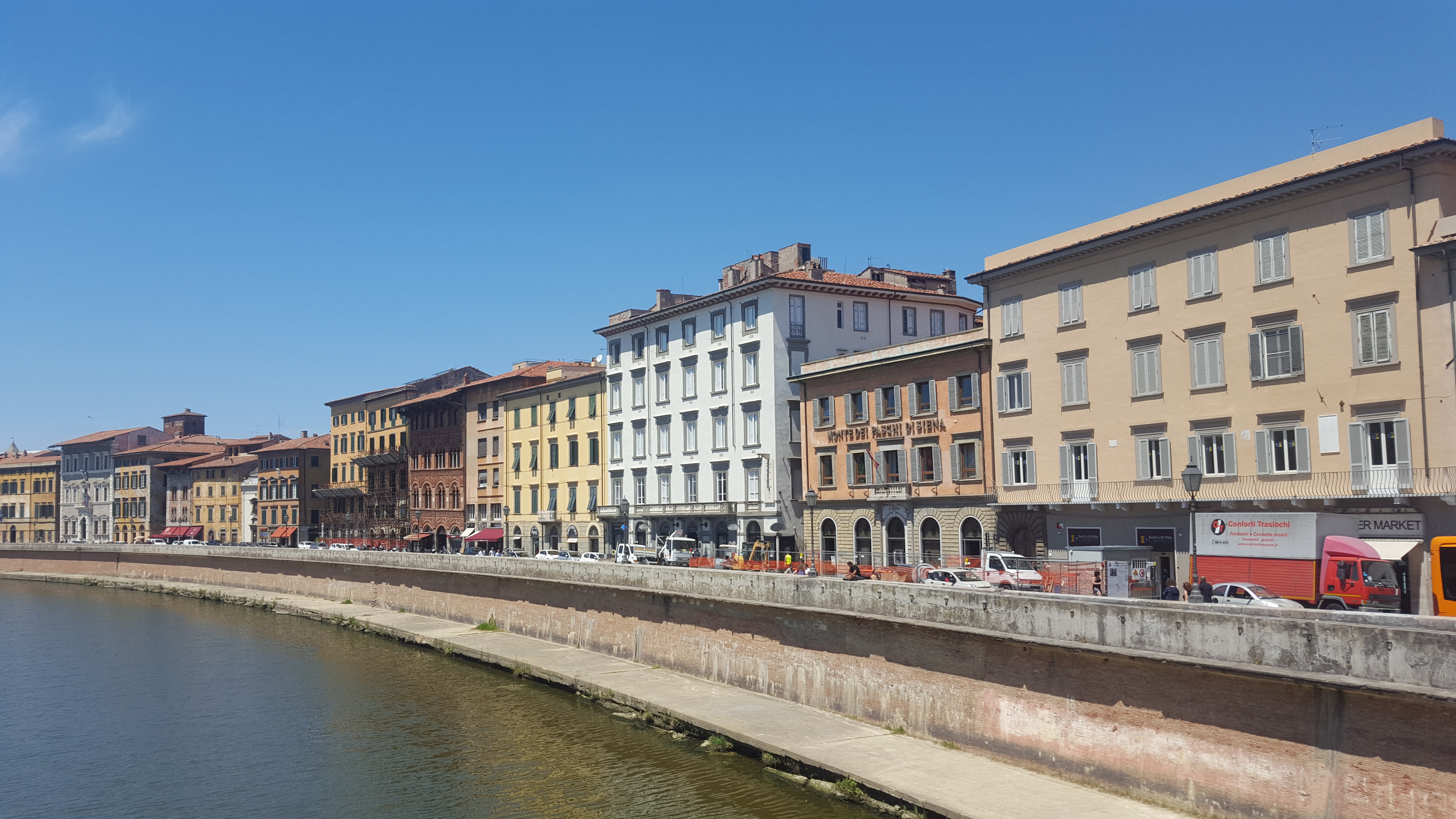 Pisa From the River Arno