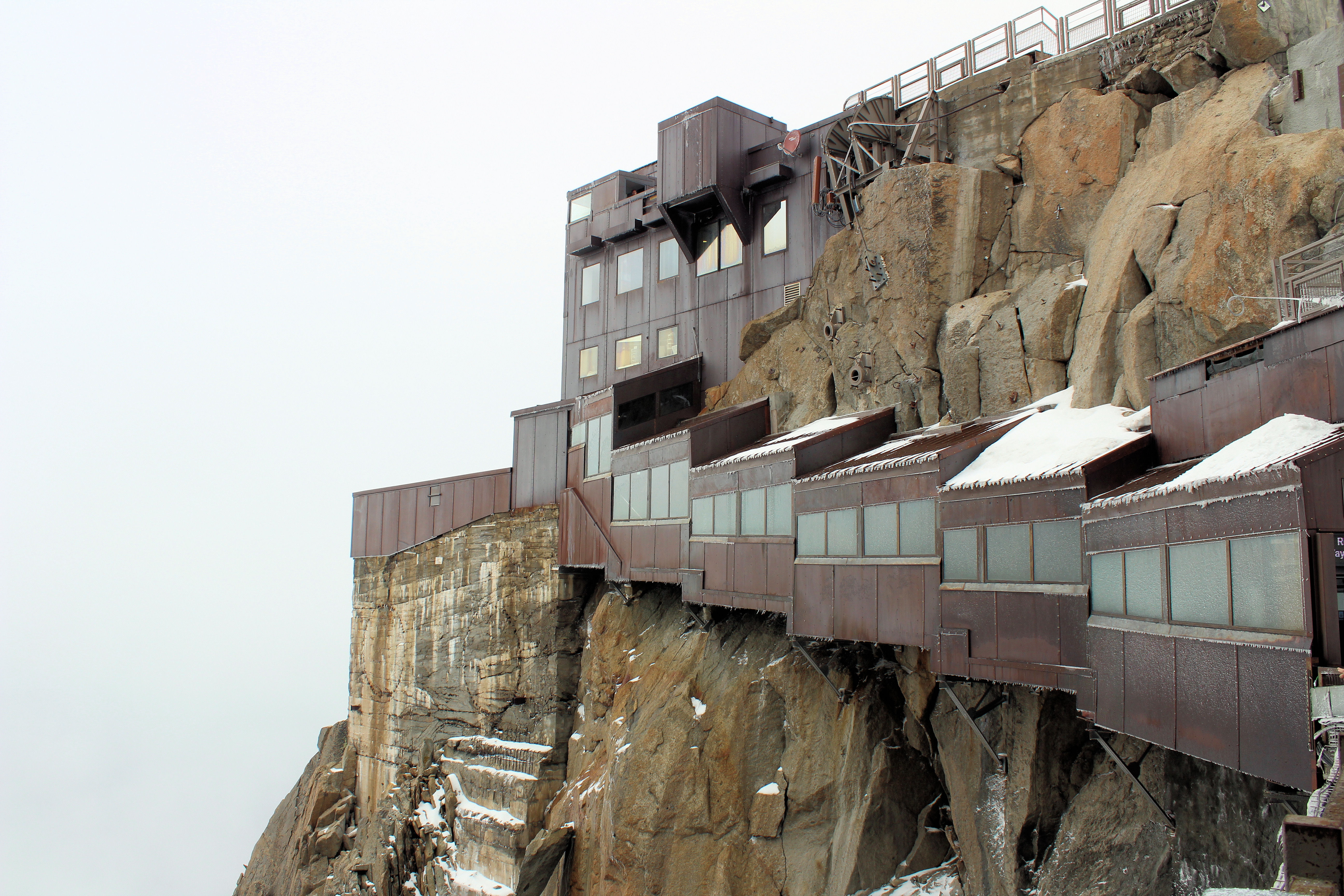 External Covered Walkways Aiguille du Midi