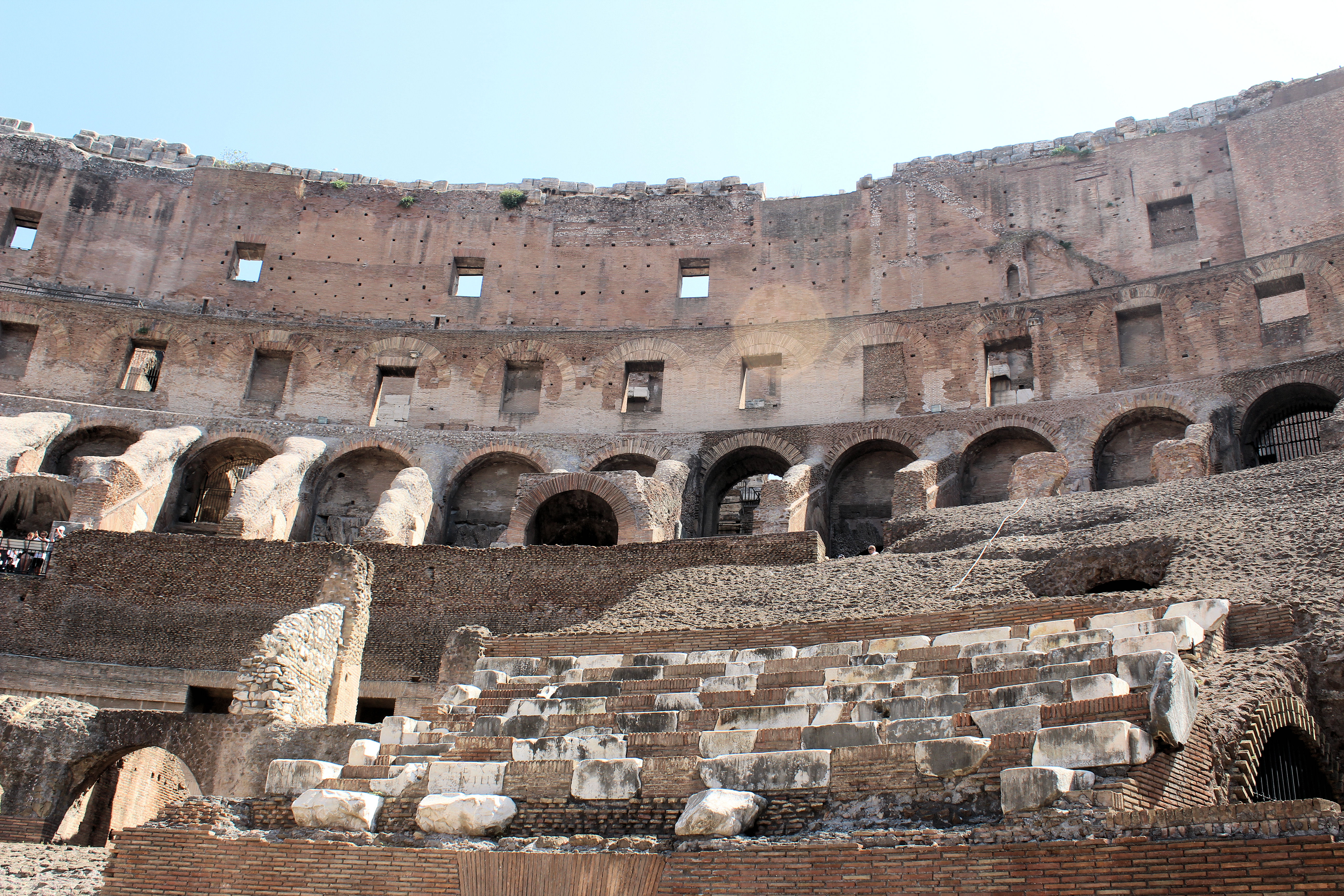 The Colosseum From the Arena Floor