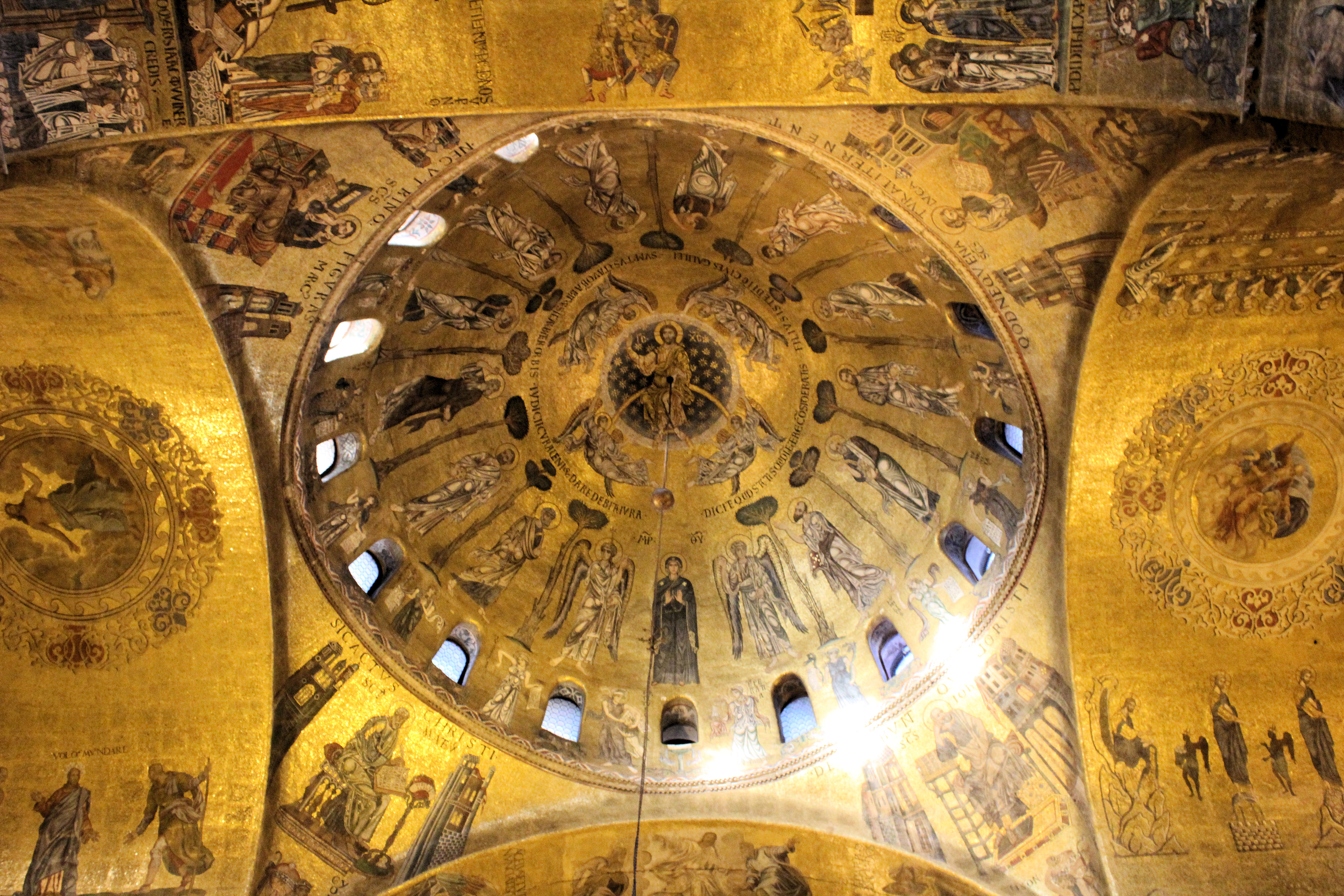 The Ceiling of the Basilica San Marco