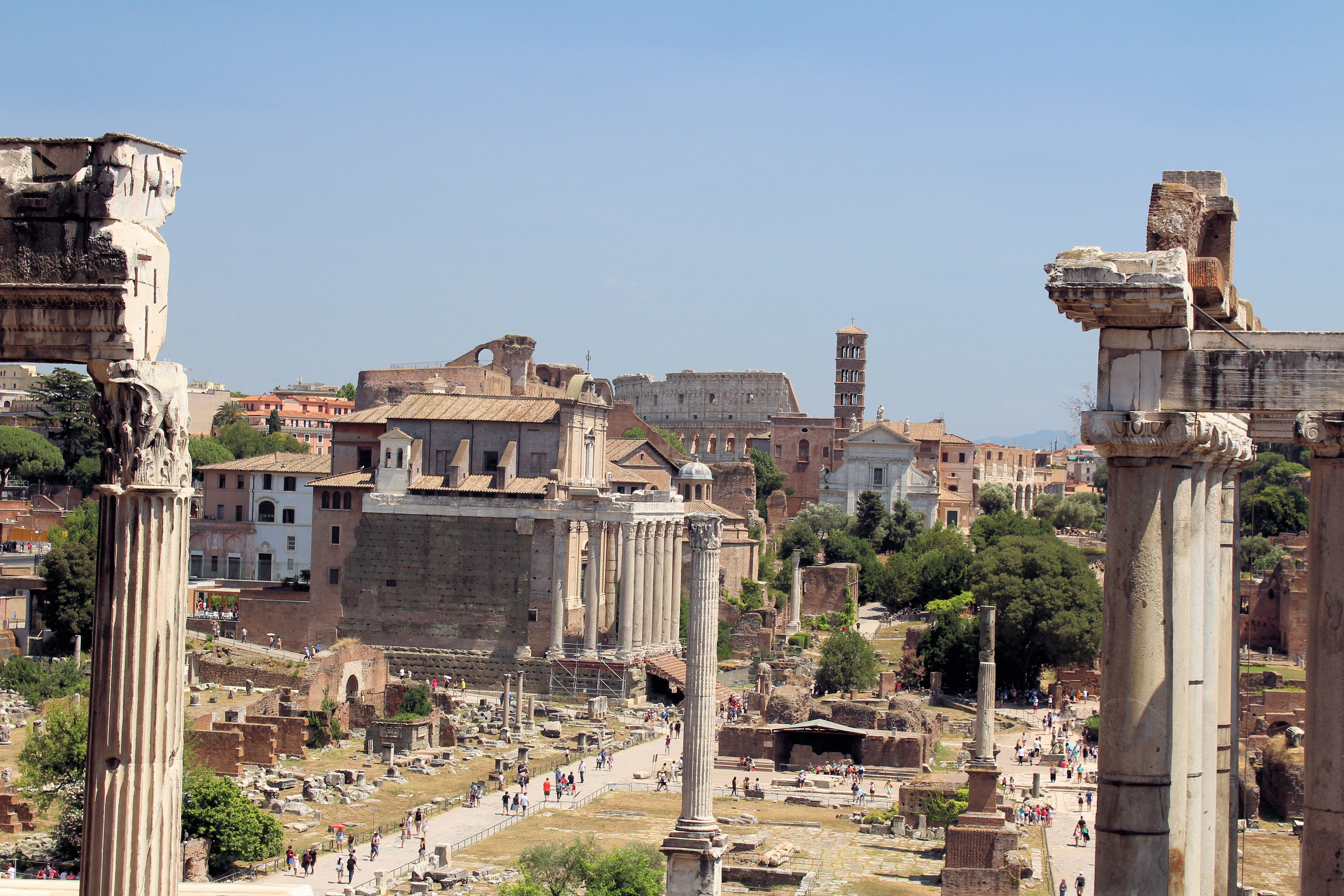 The Forum From the Capitoline Museum