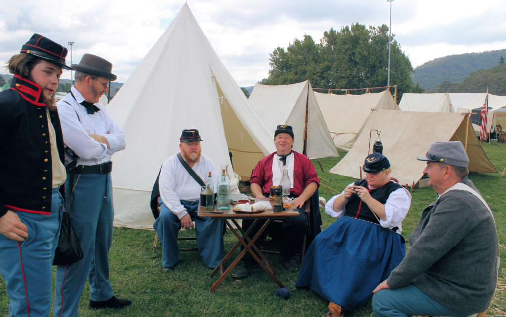 Civil War Camp Site