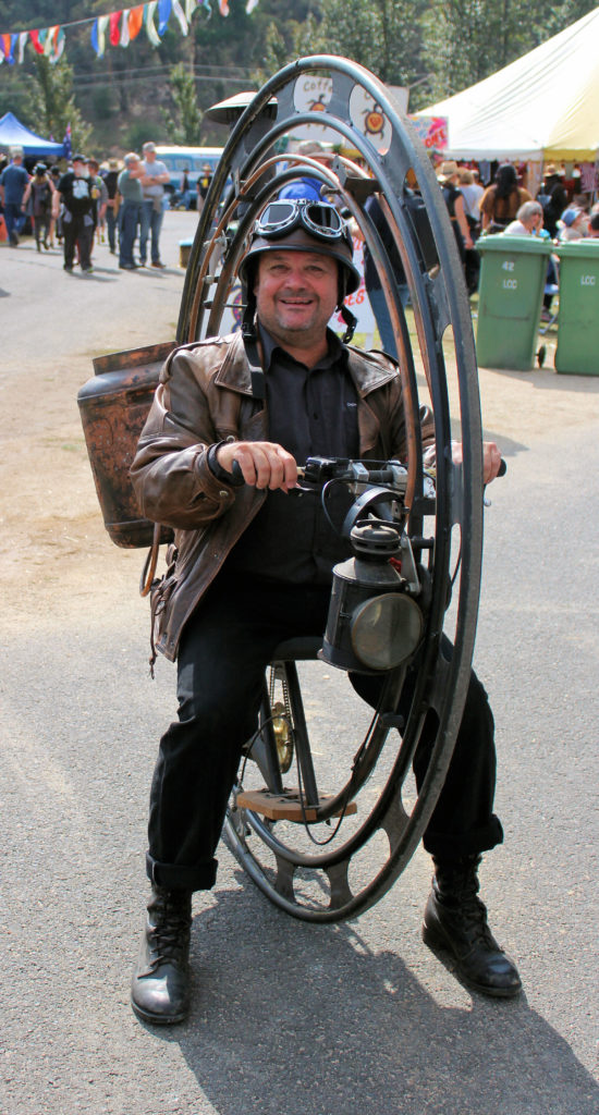 Steampunk Monocycle