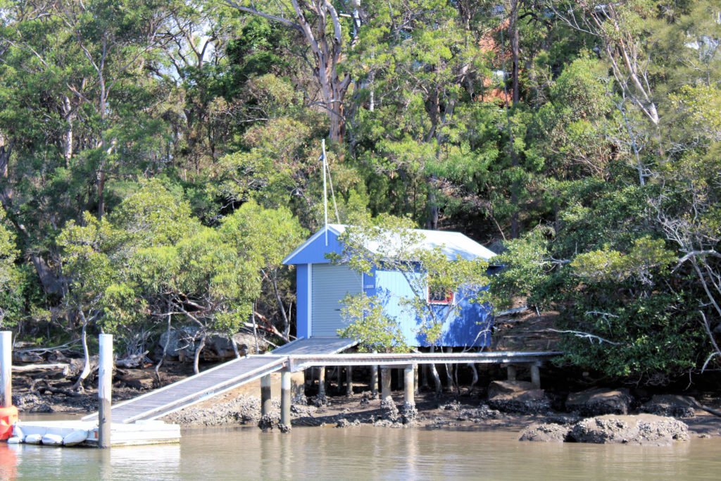 Boathhouse on the Hawkesbury River