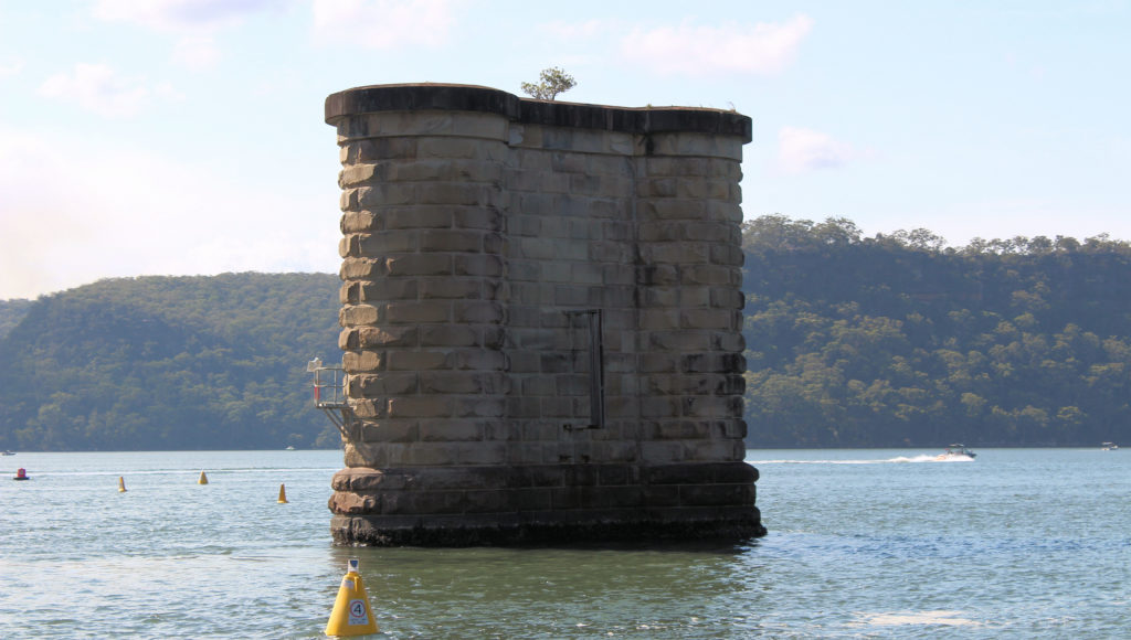 Old Sandstone Bridge Pier