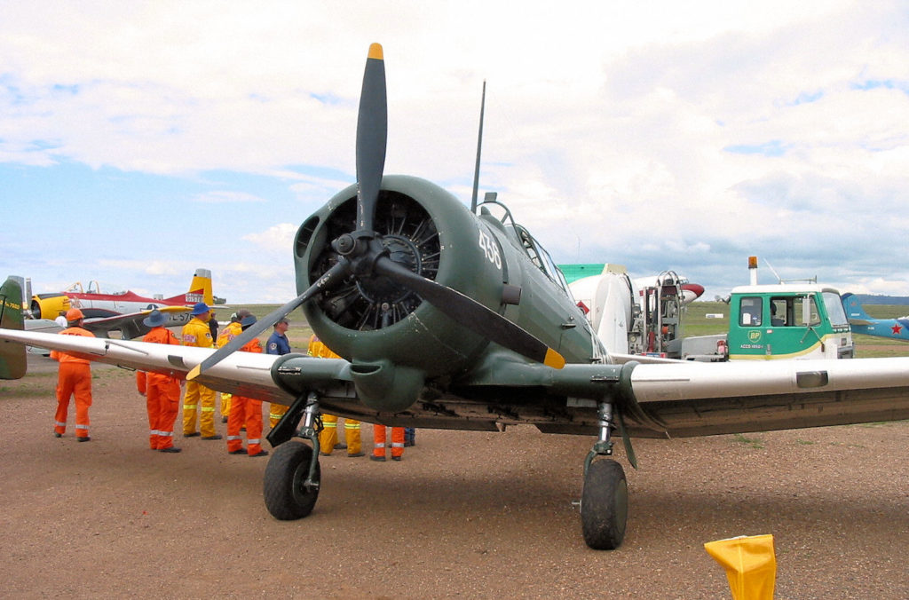 CAC CA-16 Wirraway Warbirds Over Scone 2003 www.destinationsjourney.com