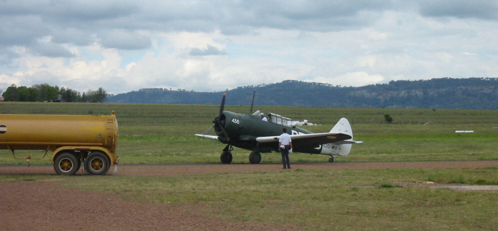 CAC CA-16 Wirraway Warbirds Over Scone 2003 www.destinationsjourney.com