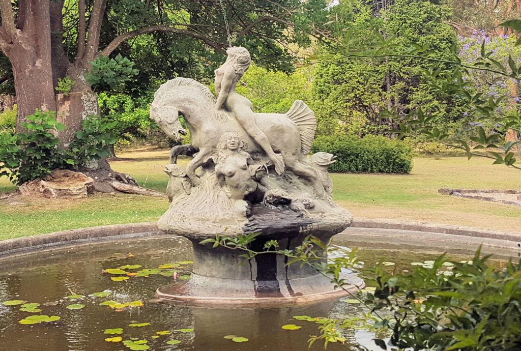 Fountain at Norman Lindsay Gallery and Museum