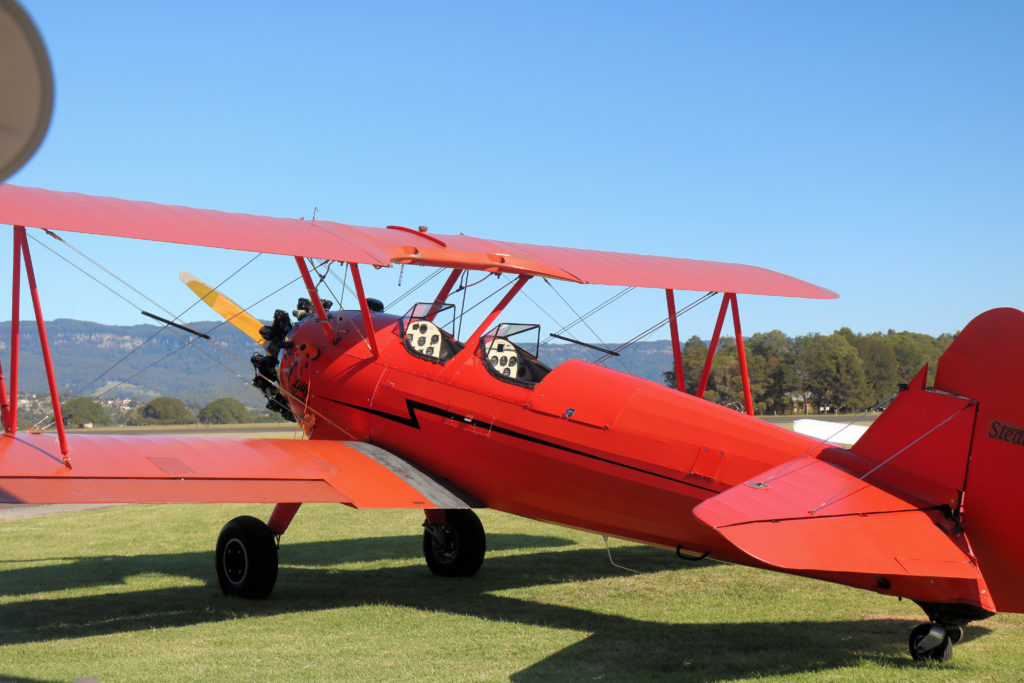 Boeing A75N1 Stearman Wings Over Illawarra 2018 www.destinationsjourney.com