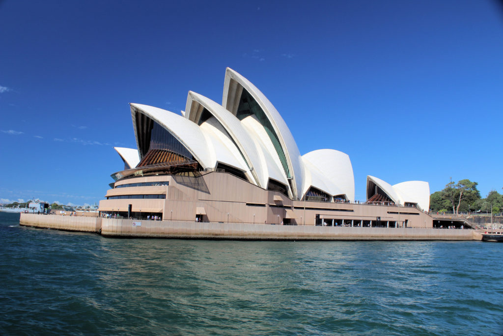 Opera House From the Manly Ferry Sydney Australia