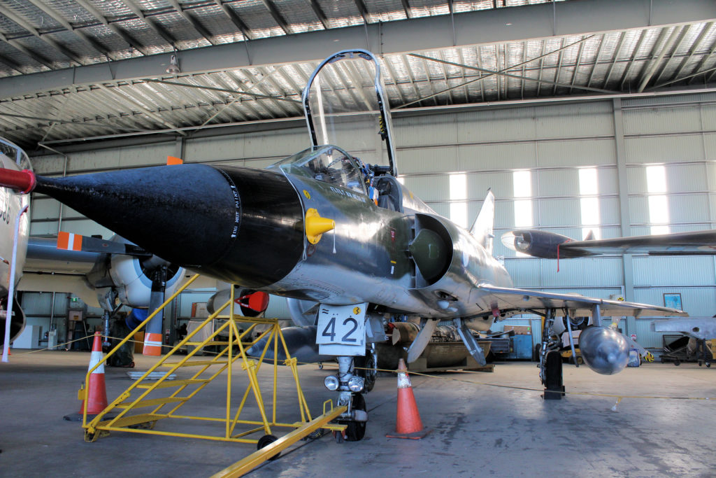 Dassault Mirage IIIO Wings Over Illawarra 2018 www.destinationsjourney.com