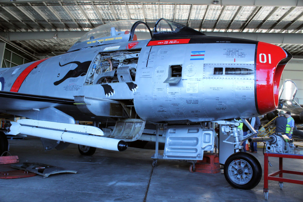 CAC CA-27 Sabre Historical Aircraft Restoration Society HARS www.destinationsjourney.com