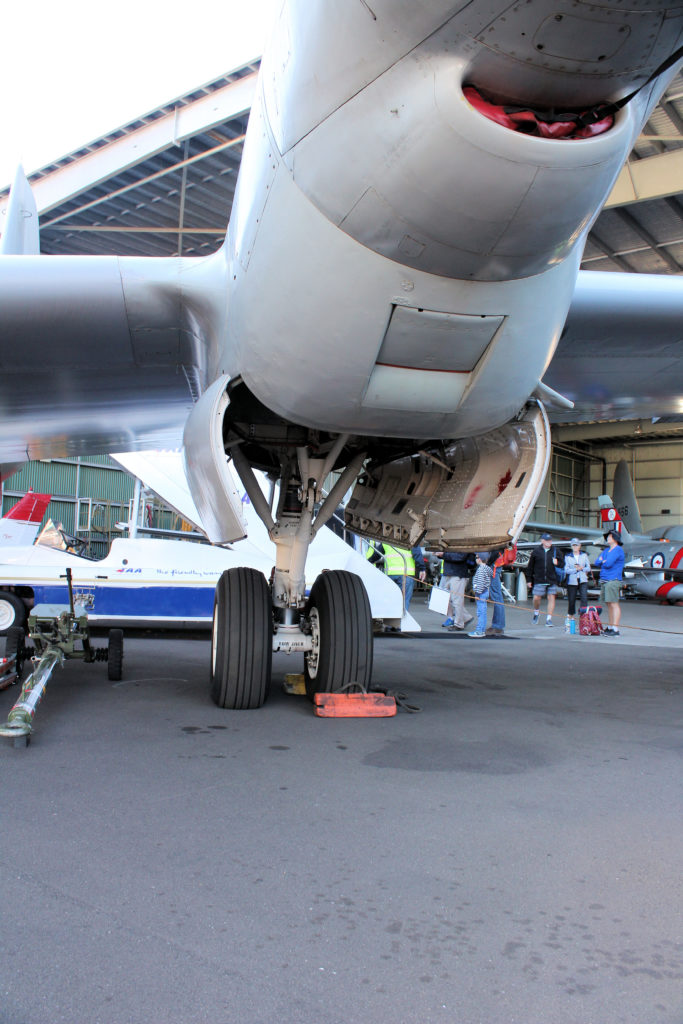 Lockheed AP-3C Orion Undercarriage Historical Aircraft Restoration Society HARS www.destinationsjourney.com