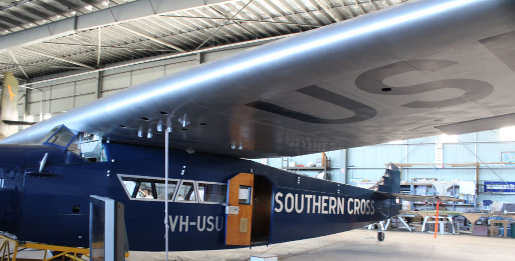 Fokker FVIIB Southern Cross Replica Historical Aircraft Restoration Society www.destinationsjourney.com