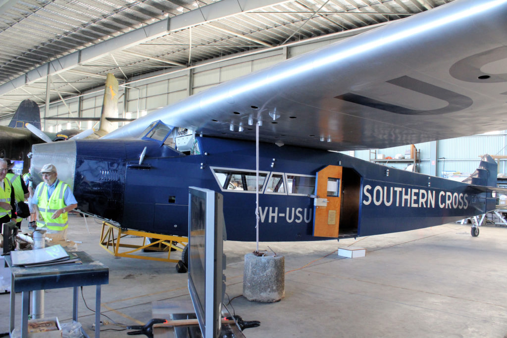 Fokker FVIIB Southern Cross Replica Historical Aircraft Restoration Society www.destinationsjourney.com