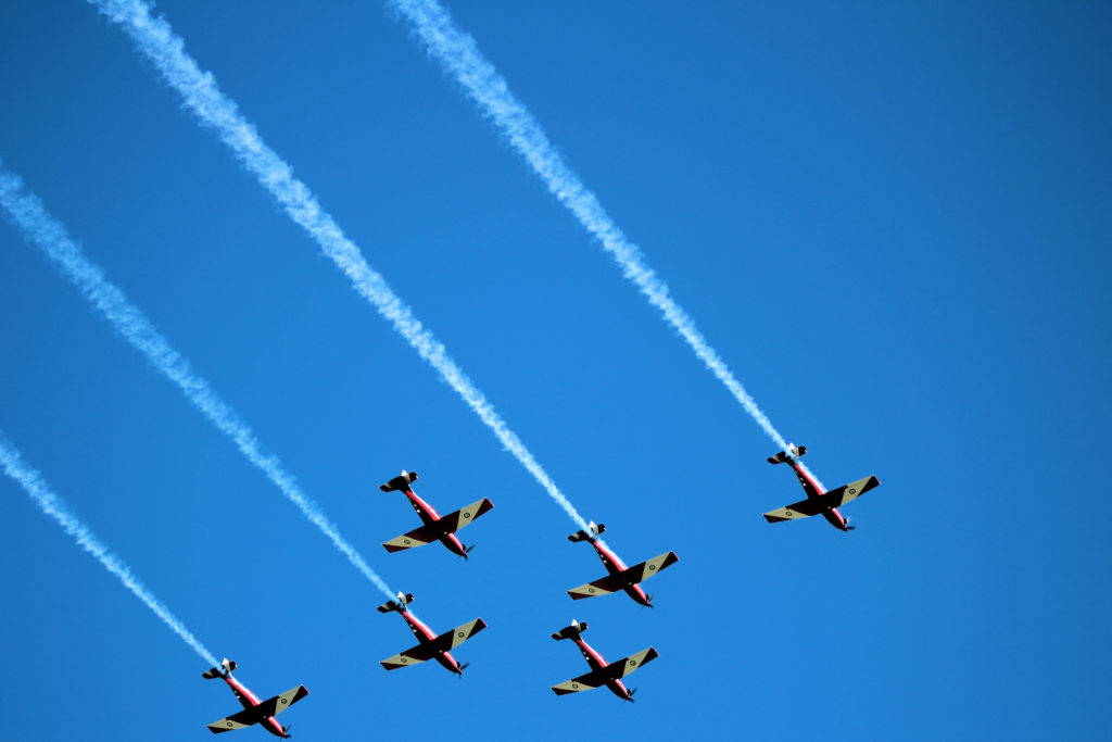 RAAF Roulettes at Wings Over Illawarra 2018