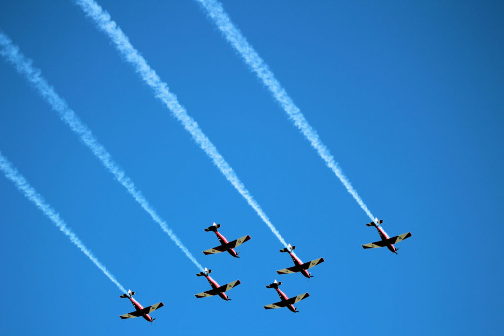 RAAF Roulettes at Wings Over Illawarra 2018