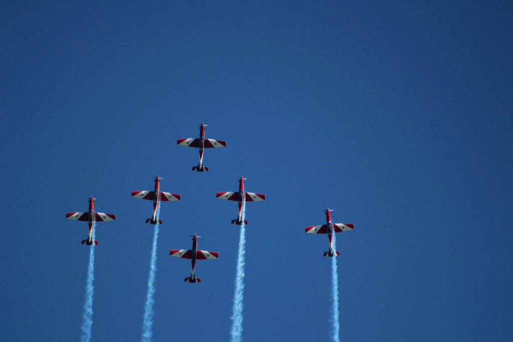 RAAF Roulettes at Wings Over Illawarra 2018