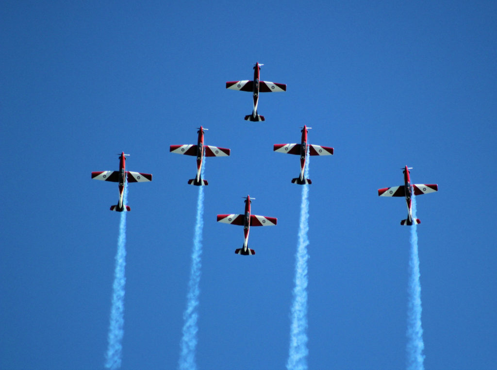 RAAF Roulettes at Wings Over Illawarra 2018