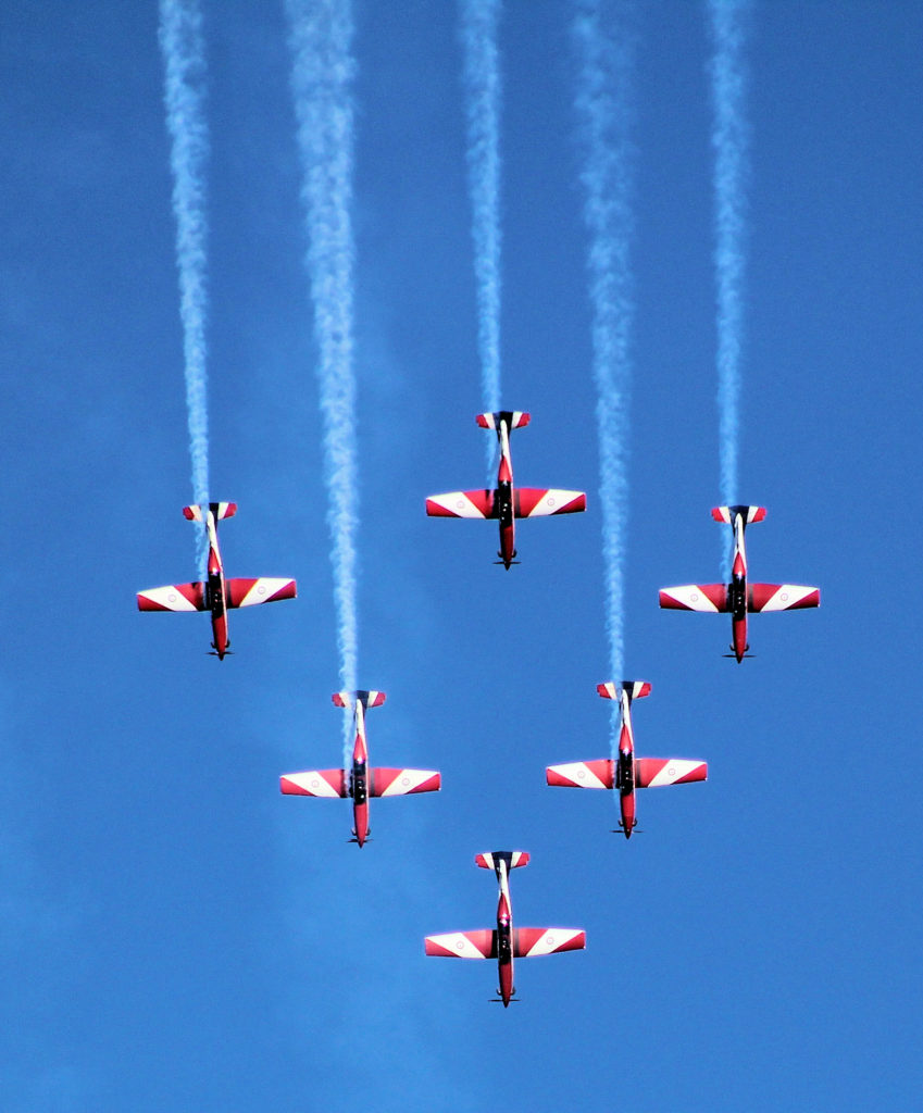 RAAF Roulettes at Wings Over Illawarra 2018