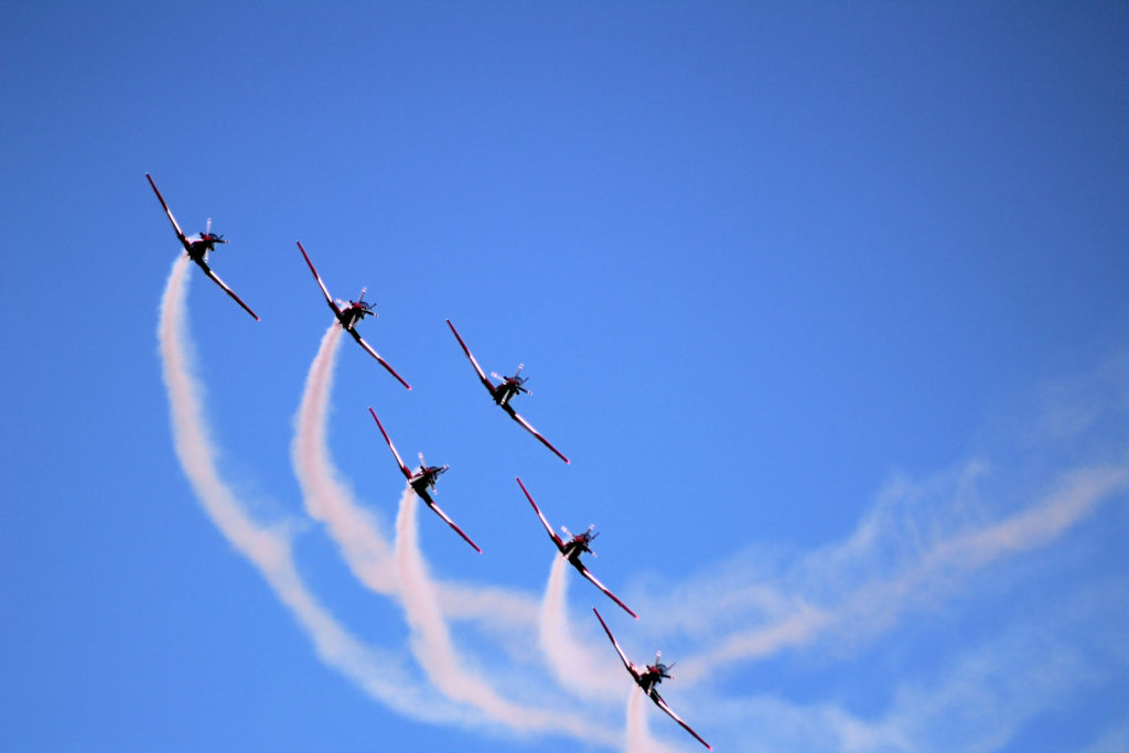 RAAF Roulettes at Wings Over Illawarra 2018