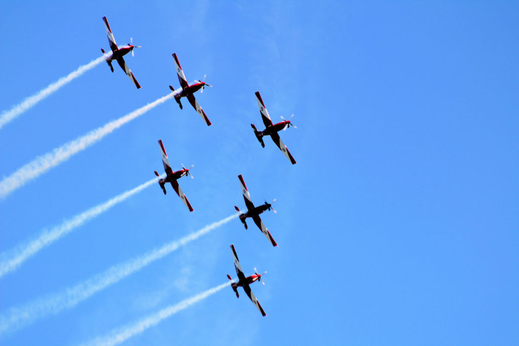 RAAF Roulettes at Wings Over Illawarra 2018