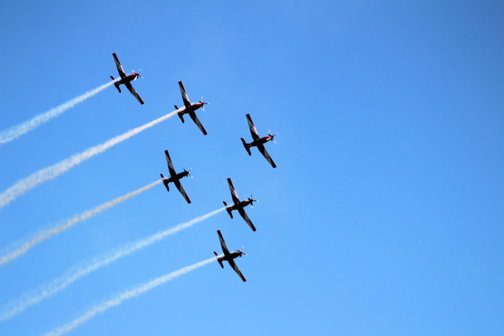 RAAF Roulettes at Wings Over Illawarra 2018