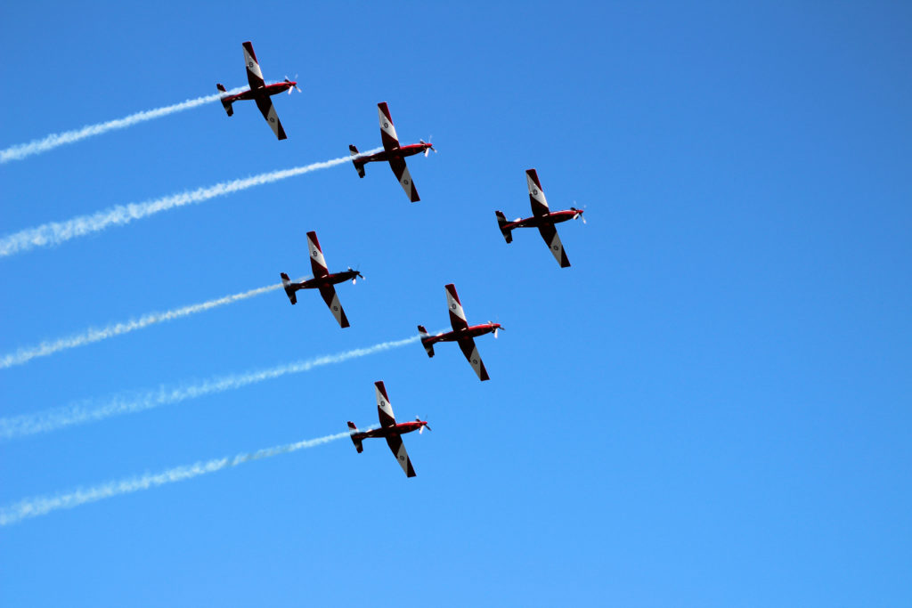 RAAF Roulettes at Wings Over Illawarra 2018