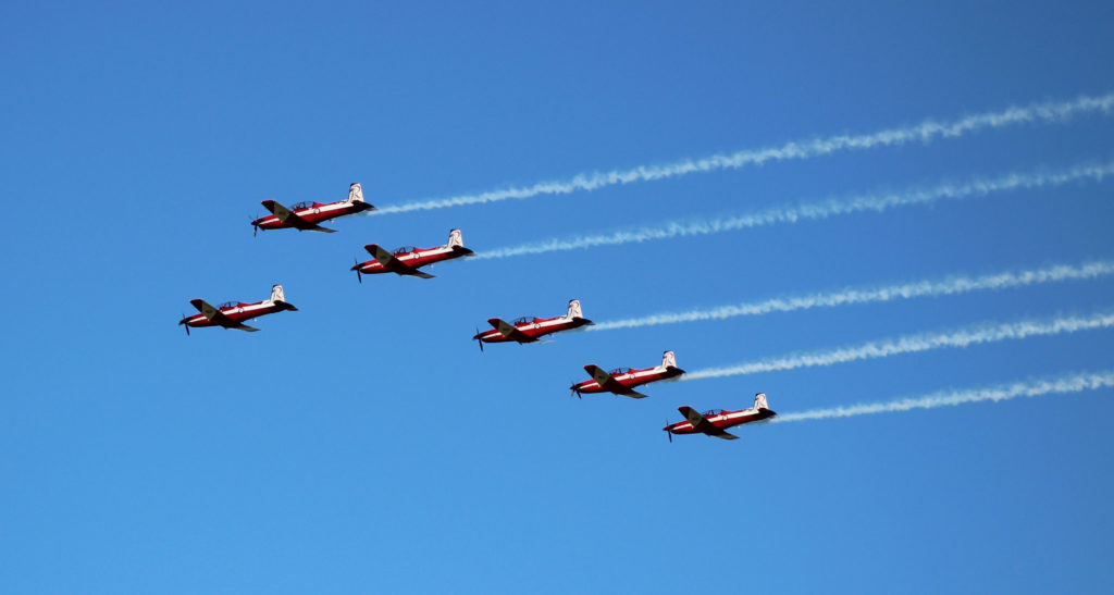 RAAF Roulettes at Wings Over Illawarra 2018