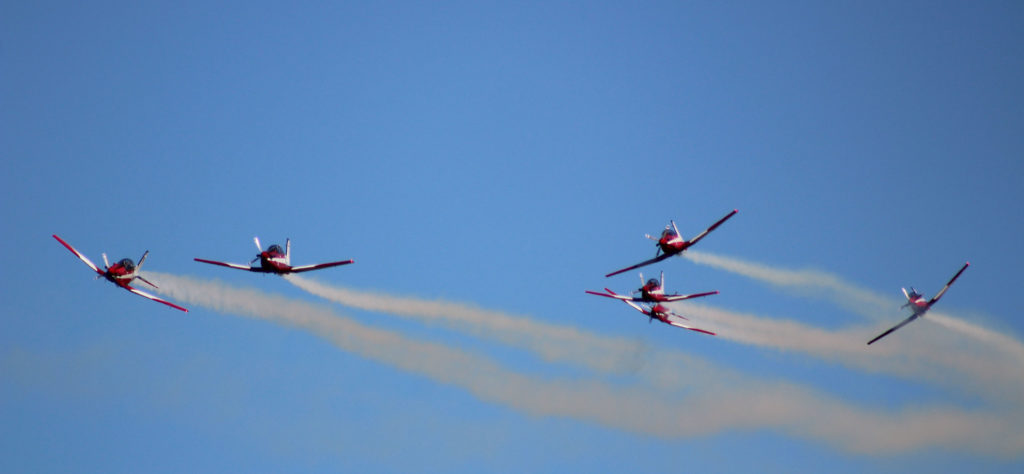 RAAF Roulettes at Wings Over Illawarra 2018