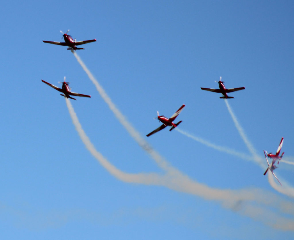 RAAF Roulettes at Wings Over Illawarra 2018