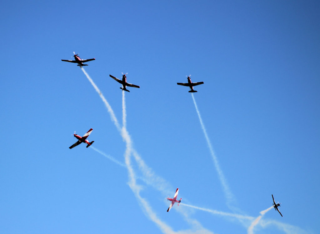 RAAF Roulettes at Wings Over Illawarra 2018