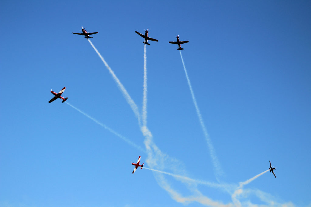 RAAF Roulettes at Wings Over Illawarra 2018