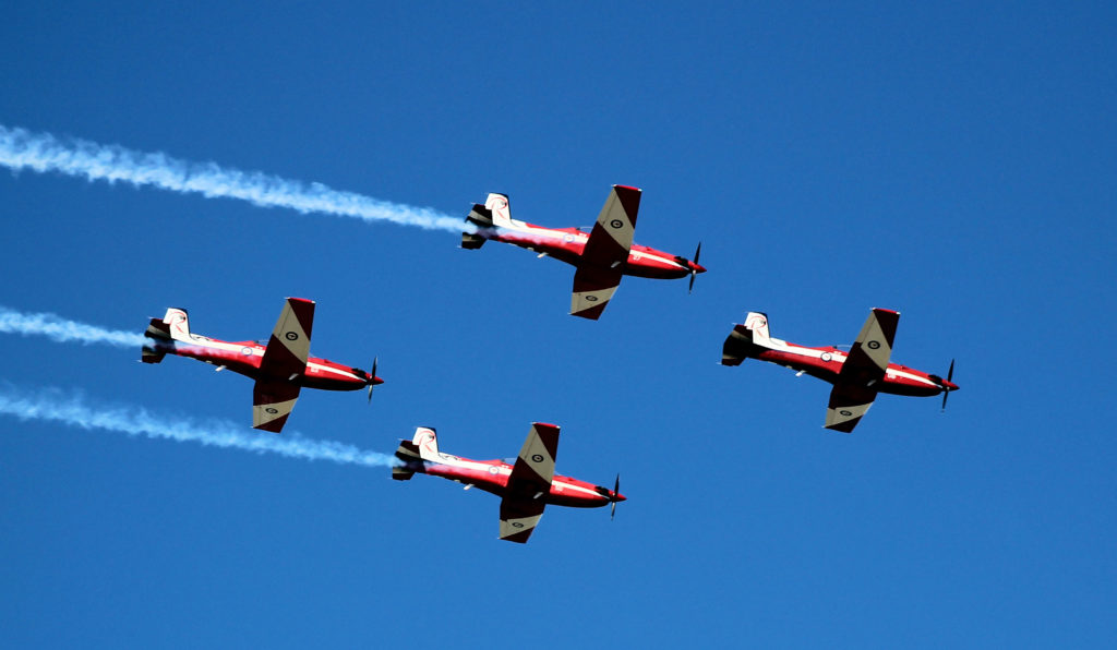 RAAF Roulettes at Wings Over Illawarra 2018