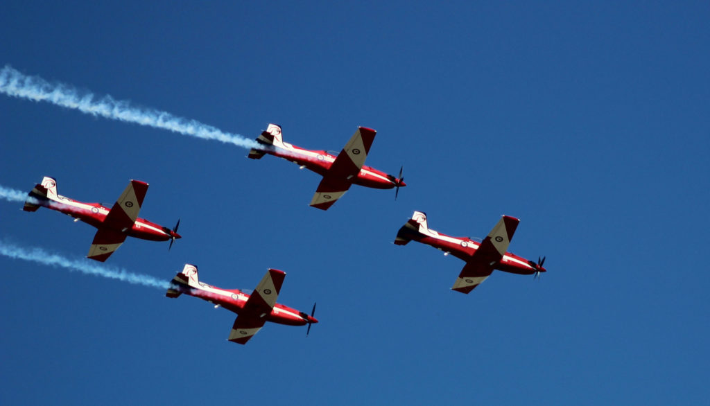 RAAF Roulettes at Wings Over Illawarra 2018