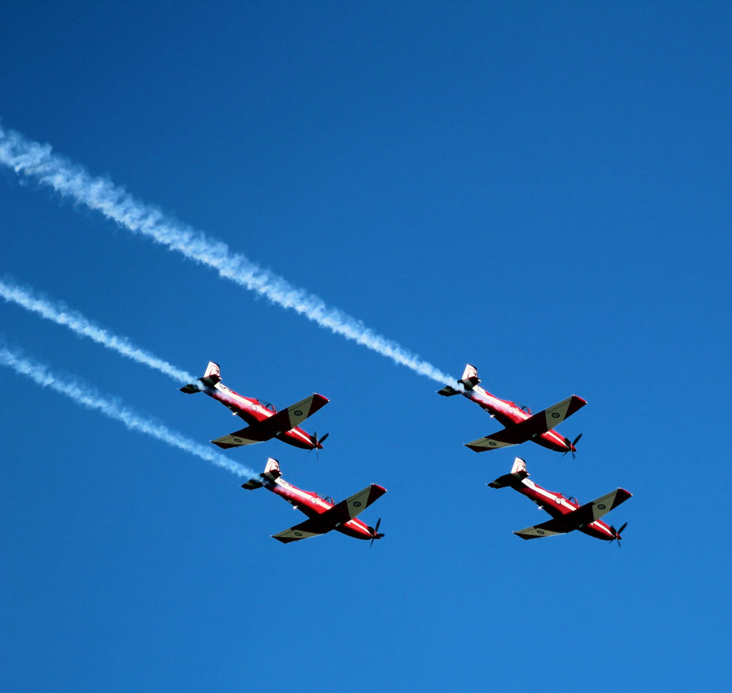 RAAF Roulettes at Wings Over Illawarra 2018