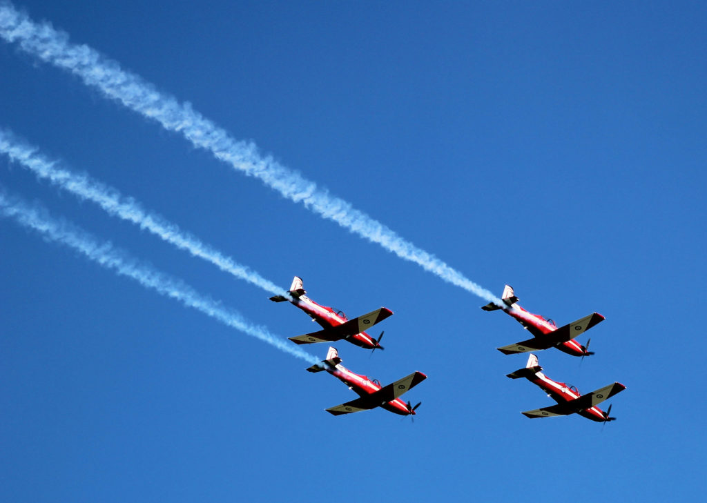 RAAF Roulettes at Wings Over Illawarra 2018