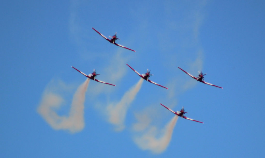 RAAF Roulettes at Wings Over Illawarra 2018