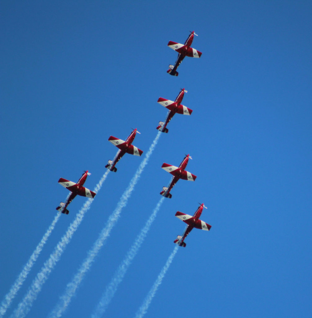 RAAF Roulettes at Wings Over Illawarra 2018