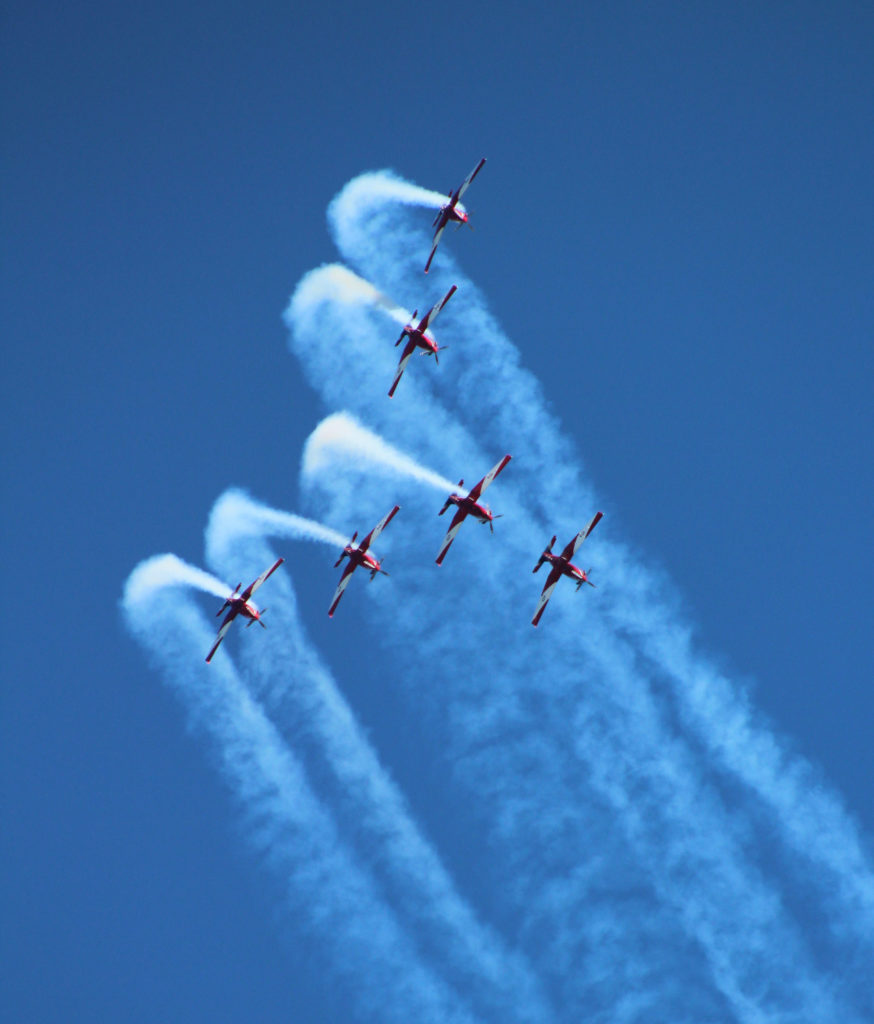 RAAF Roulettes at Wings Over Illawarra 2018