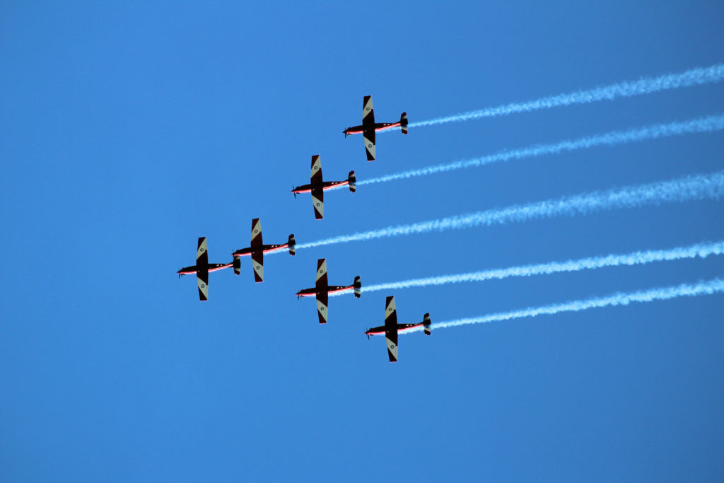 RAAF Roulettes at Wings Over Illawarra 2018