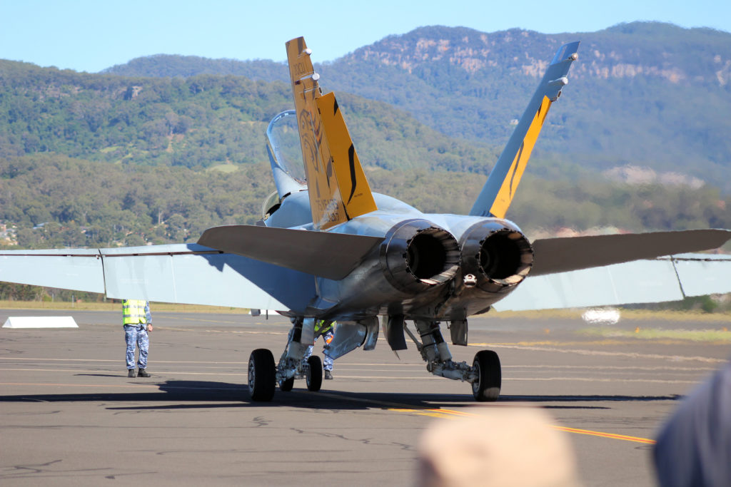 McDonnell Douglas F/A-18 Hornet  Wings Over Illawarra 2018 www.destinationsjourney.com