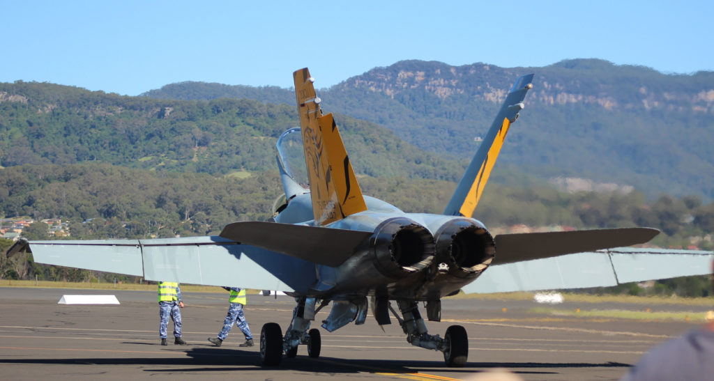 McDonnell Douglas F/A-18 Hornet  Wings Over Illawarra 2018 www.destinationsjourney.com