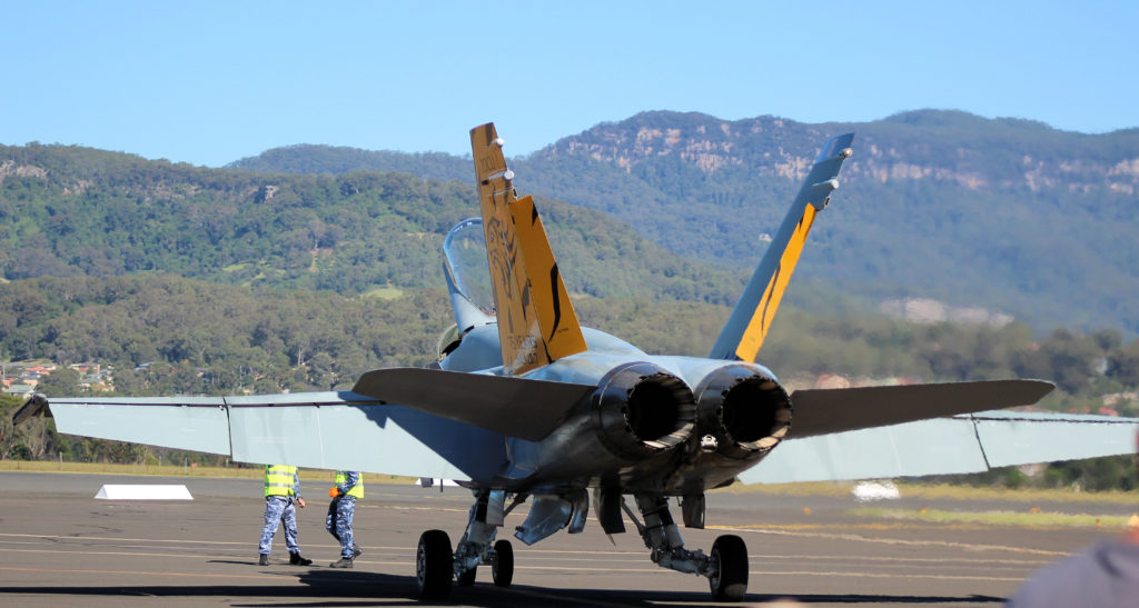 McDonnell Douglas F/A-18 Hornet  Wings Over Illawarra 2018 www.destinationsjourney.com